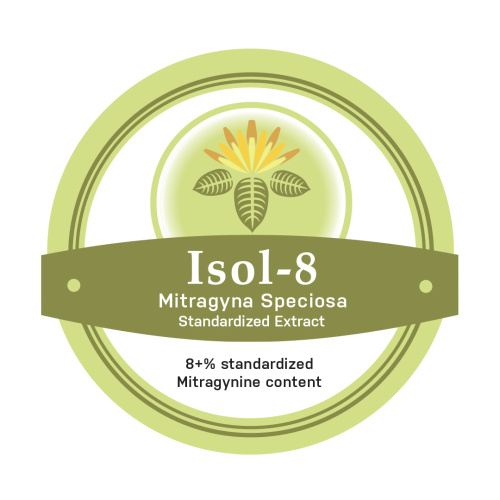 ISOL-8  Full Spec Pwd Mitragyna Extract ~ 8% Mitragynine (5 gm)